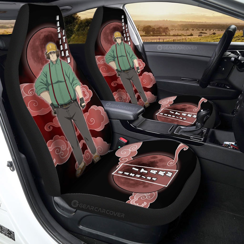 Itaru Hashida Car Seat Covers Custom Steins;Gate Anime Car Accessories - Gearcarcover - 1