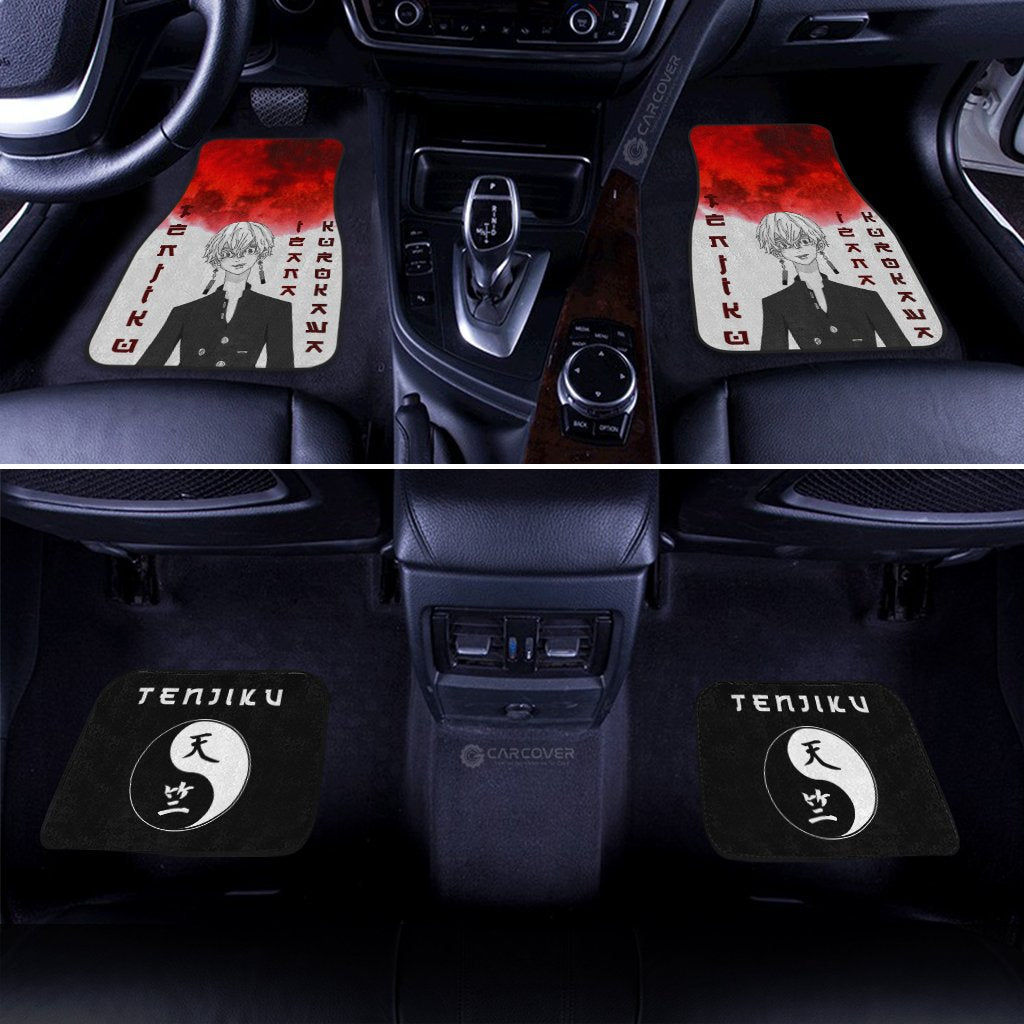 Izana Kurokawa Car Floor Mats Custom Anime Tokyo Revengers Car Interior Accessories - Gearcarcover - 2