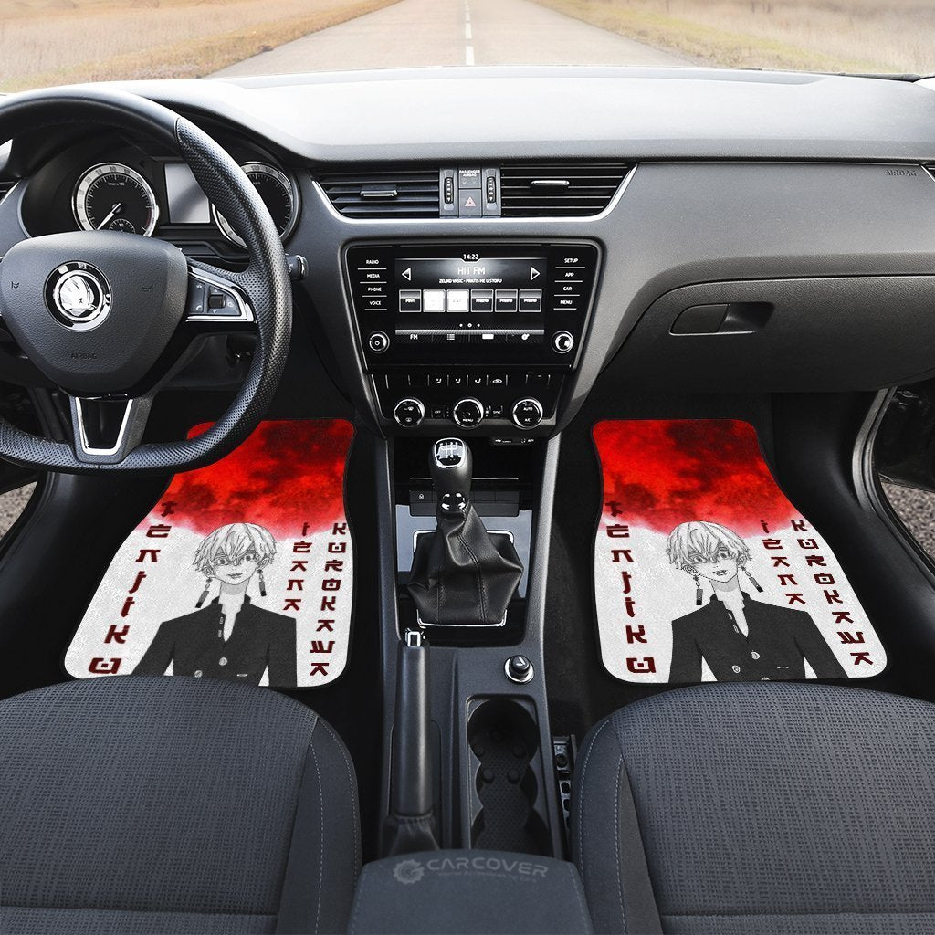Izana Kurokawa Car Floor Mats Custom Anime Tokyo Revengers Car Interior Accessories - Gearcarcover - 3