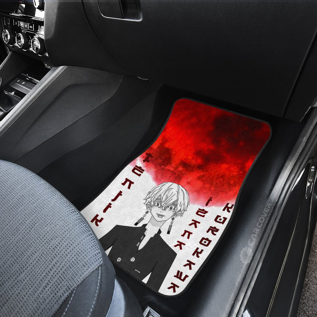 Izana Kurokawa Car Floor Mats Custom Anime Tokyo Revengers Car Interior Accessories - Gearcarcover - 4