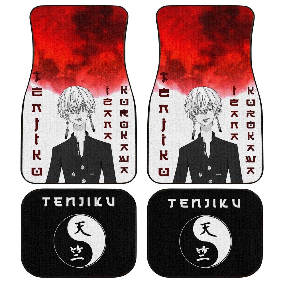 Izana Kurokawa Car Floor Mats Custom Anime Tokyo Revengers Car Interior Accessories - Gearcarcover - 1