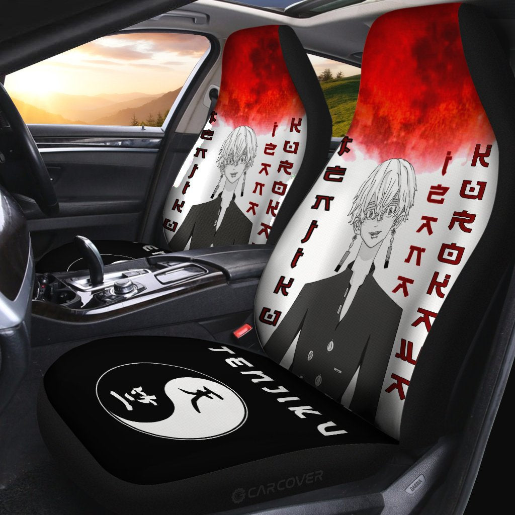 Izana Kurokawa Car Seat Covers Custom Anime Tokyo Revengers Car Accessories - Gearcarcover - 2