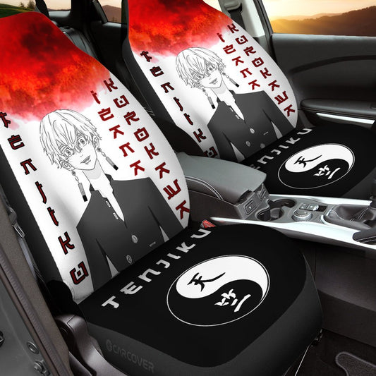 Izana Kurokawa Car Seat Covers Custom Anime Tokyo Revengers Car Accessories - Gearcarcover - 1