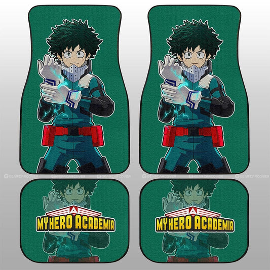 Izuku Midoriya Car Floor Mats Custom My Hero Academia Anime - Gearcarcover - 2