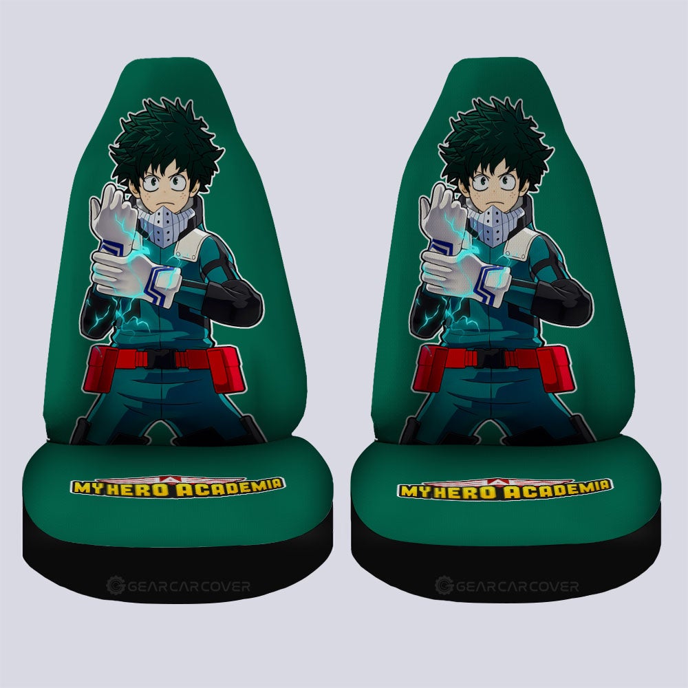 Izuku Midoriya Car Seat Covers Custom My Hero Academia Anime - Gearcarcover - 4