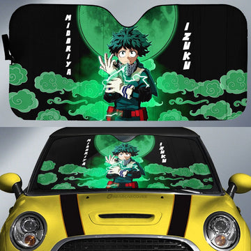 Izuku Midoriya Car Sunshade Custom My Hero Academia Anime Car Accessories - Gearcarcover - 1