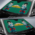 Izuku Midoriya Car Sunshade Custom My Hero Academia Anime - Gearcarcover - 2