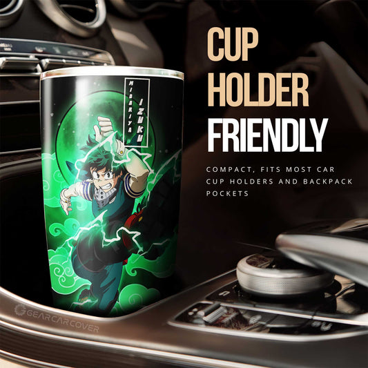 Izuku Midoriya Tumbler Cup Custom Anime My Hero Academia Car Interior Accessories - Gearcarcover - 2