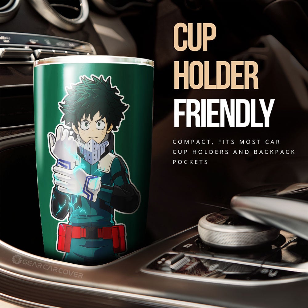 Izuku Midoriya Tumbler Cup Custom My Hero Academia Anime - Gearcarcover - 2