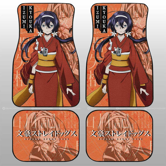 Izumi Kyouka Banshee Car Floor Mats Custom Bungou Stray Dogs Anime Car Accessories - Gearcarcover - 1