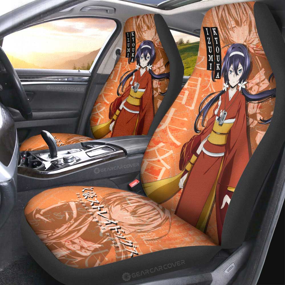 Izumi Kyouka Car Seat Covers Custom Bungou Stray Dogs Anime Car Accessories - Gearcarcover - 4