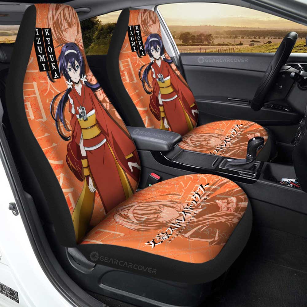 Izumi Kyouka Car Seat Covers Custom Bungou Stray Dogs Anime Car Accessories - Gearcarcover - 3