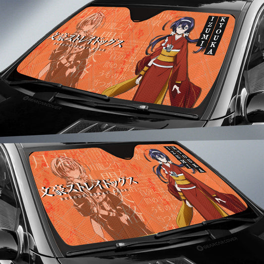 Izumi Kyouka Zero Car Sunshade Custom Bungou Stray Dogs Anime Car Interior Accessories - Gearcarcover - 2