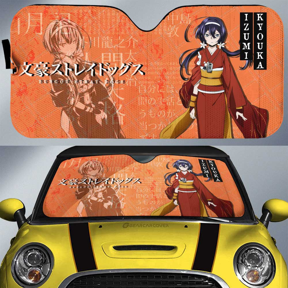 Izumi Kyouka Zero Car Sunshade Custom Bungou Stray Dogs Anime Car Interior Accessories - Gearcarcover - 1