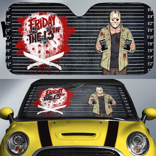 Jack Torrance in The Shining Car Sunshade Custom Horror Characters Car Interior Accessories - Gearcarcover - 1