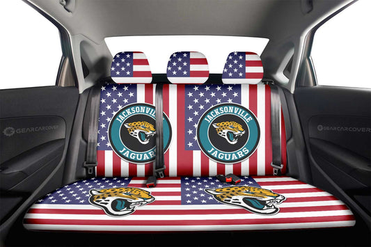 Jacksonville Jaguars Car Back Seat Cover Custom Car Accessories - Gearcarcover - 2