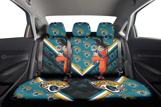 Jacksonville Jaguars Car Back Seat Cover Custom Car Decorations For Fans - Gearcarcover - 2