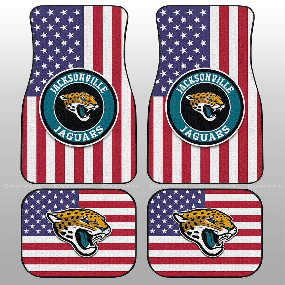 Jacksonville Jaguars Car Floor Mats Custom Car Decor Accessories - Gearcarcover - 1