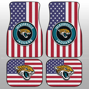 Jacksonville Jaguars Car Floor Mats Custom Car Decor Accessories - Gearcarcover - 1