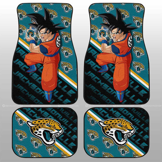 Jacksonville Jaguars Car Floor Mats Custom Car Decorations For Fans - Gearcarcover - 1