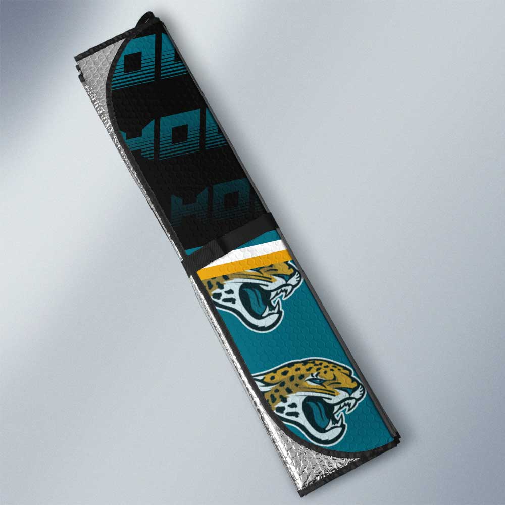 Jacksonville Jaguars Car Sunshade Custom Car Decorations For Fans - Gearcarcover - 3