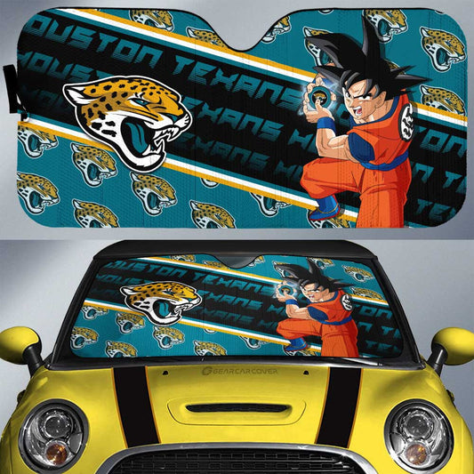 Jacksonville Jaguars Car Sunshade Custom Car Decorations For Fans - Gearcarcover - 1