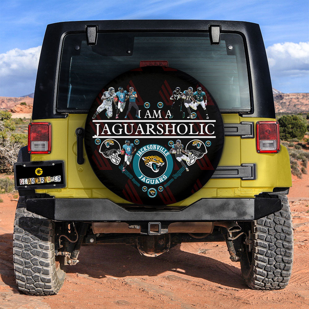 Jacksonville Jaguars Spare Tire Covers Custom For Holic Fans - Gearcarcover - 2