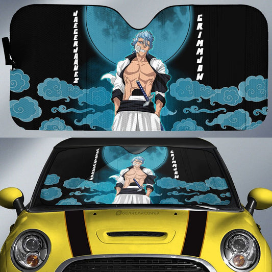 Jaegerjaquez Grimmjow Car Sunshade Custom Anime Bleach Car Accessories - Gearcarcover - 1
