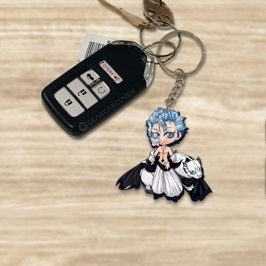 Jaegerjaquez Grimmjow Keychain Custom Bleach Anime Car Accessories - Gearcarcover - 1