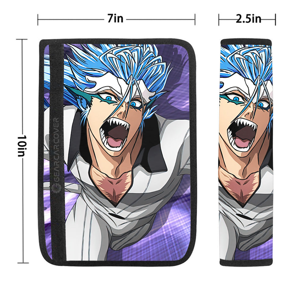 Jaegerjaquez Grimmjow Seat Belt Covers Custom Bleach Anime Car Accessories - Gearcarcover - 1