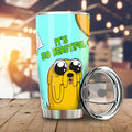 Jake And Finn Adventure Time Tumbler Cup Custom Cartoon Car Accessories - Gearcarcover - 2