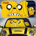 Jake Car Sunshade Custom Adventure Time Car Accessories - Gearcarcover - 1