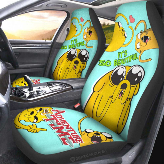 Jake the Dog Car Seat Covers Custom Adventure Time - Gearcarcover - 2