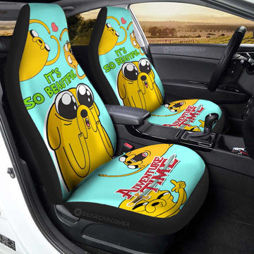 Jake the Dog Car Seat Covers Custom Adventure Time - Gearcarcover - 1