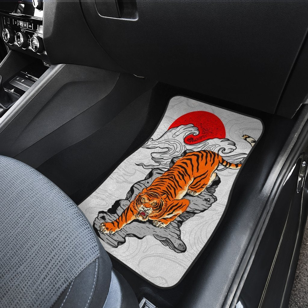 Japanese Tiger Car Floor Mats Custom Car Accessories - Gearcarcover - 4