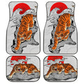 Japanese Tiger Car Floor Mats Custom Car Accessories - Gearcarcover - 1