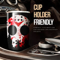 Jason Tumbler Cup Custom Car Accessories Creepy Halloween Decorations - Gearcarcover - 2