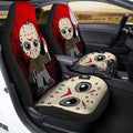Jason Voorhees Car Seat Covers Custom Halloween Characters Car Accessories - Gearcarcover - 3