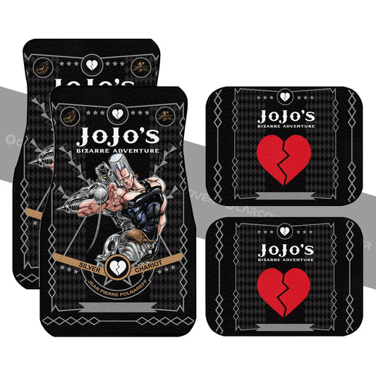 Jean Pierre Car Floor Mats Custom Anime JoJo's Bizarre Car Interior Accessories - Gearcarcover - 1