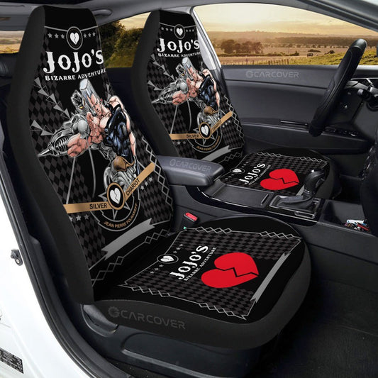Jean Pierre Car Seat Covers Custom Anime JoJo's Bizarre Car Interior Accessories - Gearcarcover - 1