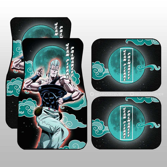 Jean Pierre Polnareff Car Floor Mats Custom JoJo's Bizarre Adventure Anime - Gearcarcover - 1