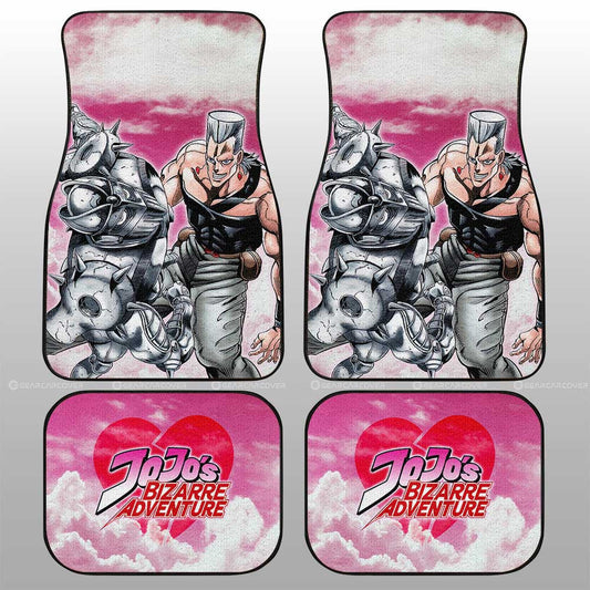 Jean Pierre Polnareff Car Floor Mats Custom Jojo's Bizarre Adventures Anime - Gearcarcover - 1