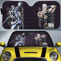 Jean Pierre Polnareff Car Sunshade Custom JoJo's Bizarre Adventure Anime Car Accessories - Gearcarcover - 1