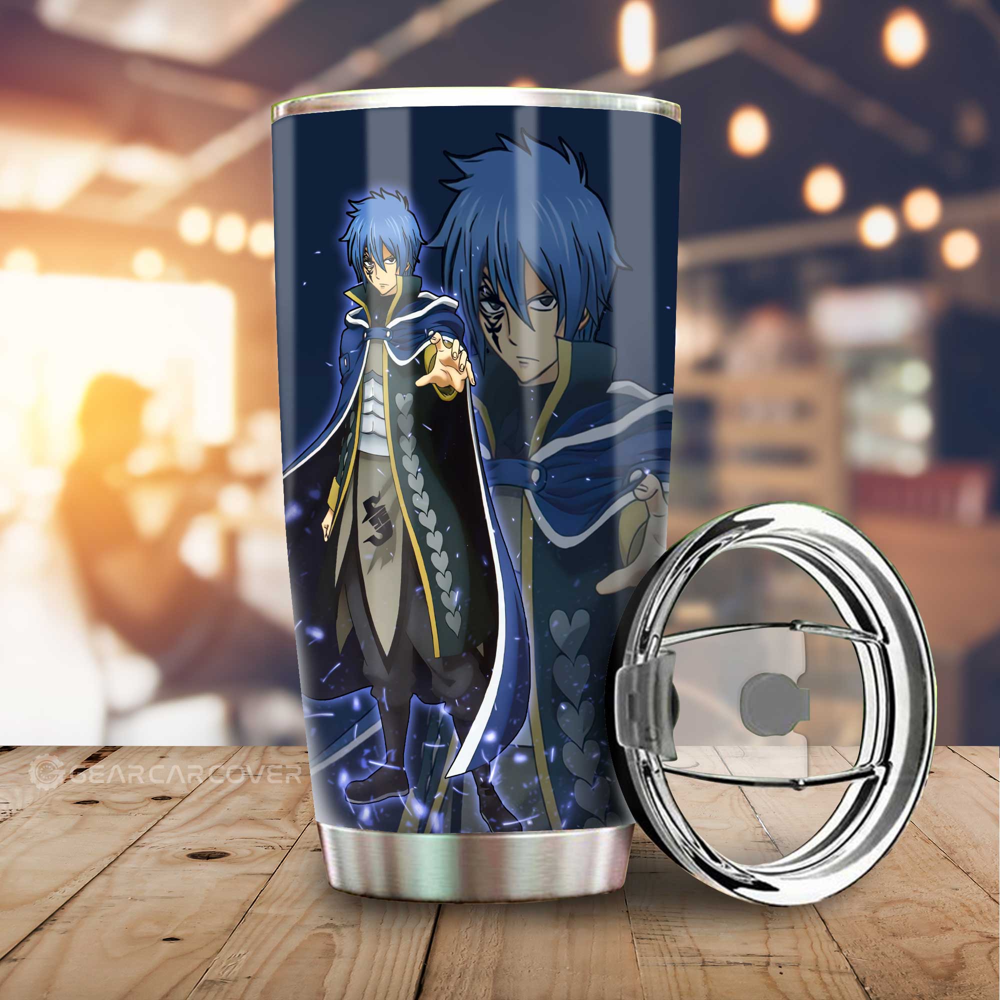 Jellal Fernandez Tumbler Cup Custom Fairy Tail Anime - Gearcarcover - 1