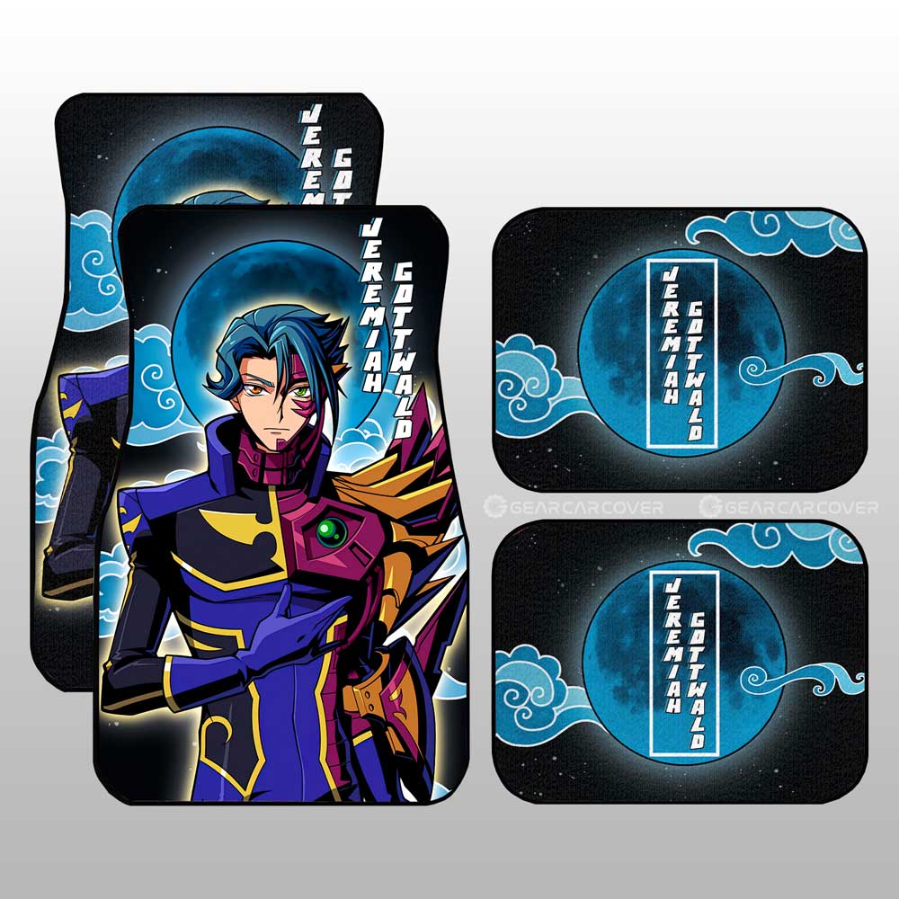 Jeremiah Gottwald Car Floor Mats Custom Code Geass Anime Car Accessories - Gearcarcover - 1