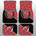 Jersey Devils Car Floor Mats Custom Car Accessories For Fans - Gearcarcover - 1