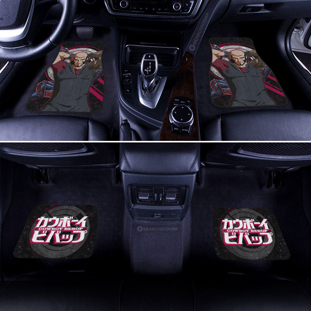 Jet Black Car Floor Mats Custom Cowbop Bebop Anime - Gearcarcover - 2