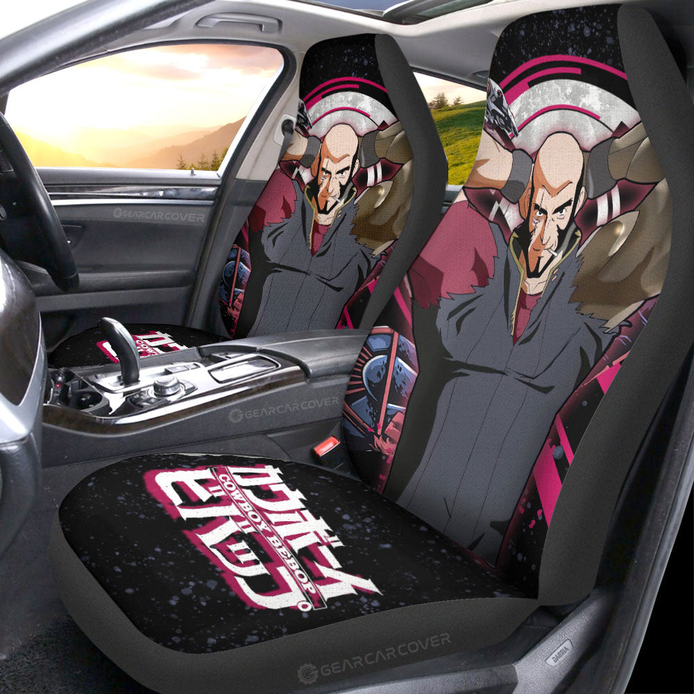 Jet Black Car Seat Covers Custom Cowbop Bebop Anime - Gearcarcover - 2