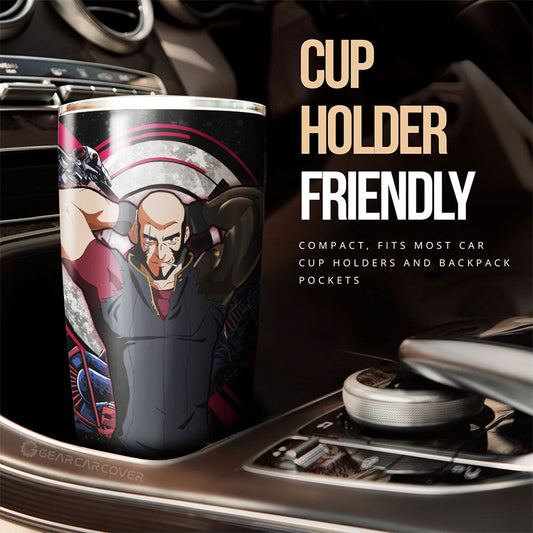 Jet Black Tumbler Cup Custom Cowbop Bebop Anime - Gearcarcover - 2