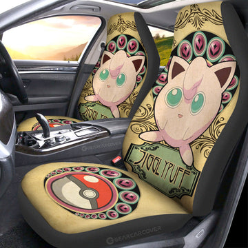 Jigglypuff Car Seat Covers Custom Car Interior Accessories - Gearcarcover - 1